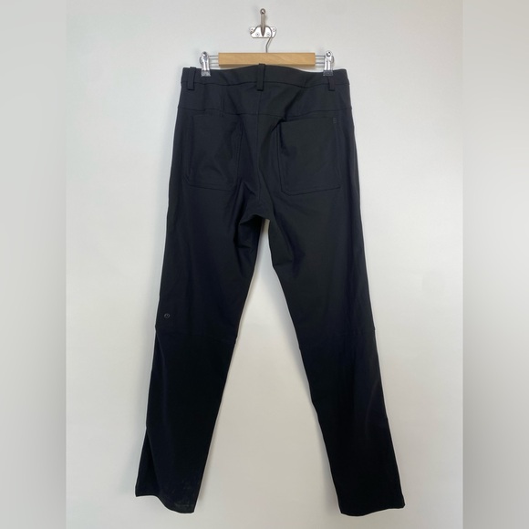 Lululemon Mens ABC Pant Classic Fit Size 36 Black Trousers 33”‎ inseam - Picture 6 of 16